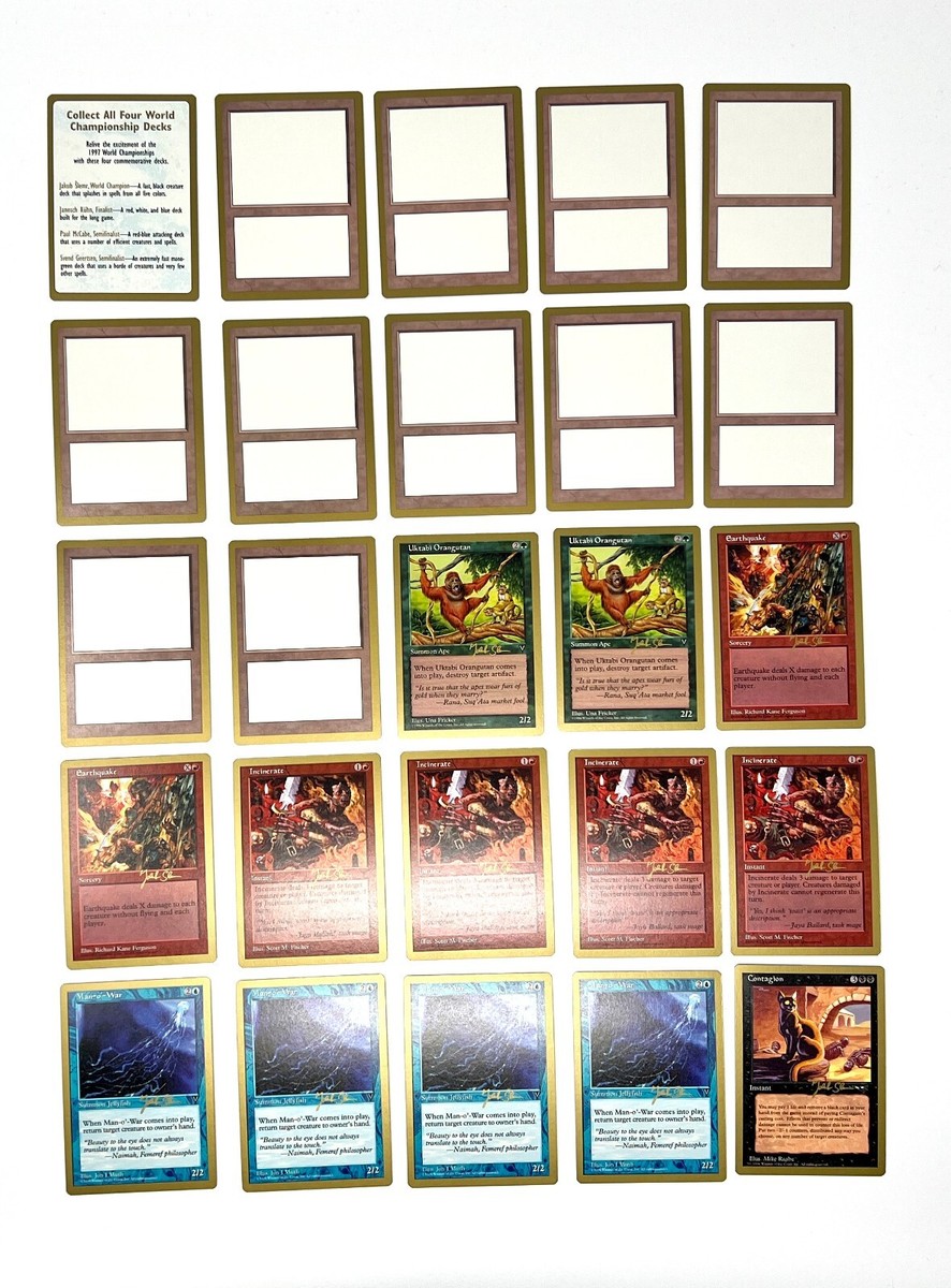 Magic the Gathering: World Championship Deck - Jakub Slemr Magic the Gathering: World Championship Deck - Jakub Slemr