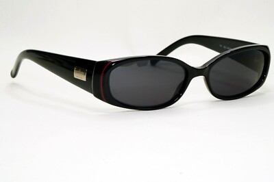 Gucci Sunglasses 1998 Vintage Black Rectangle GG 2451/S E5W Small