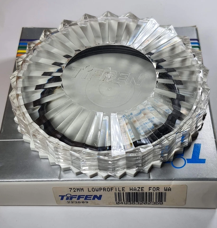 Tiffen 72mm Low-profile HAZE-1 Wide Angle Glass Lens Filter 72 mm Authentic USA - Image 2 of 4