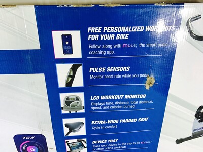 Stamina 15-0340 Recumbent Exercise Bike with Upper Body Exersicer