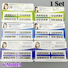 1 Pack Dental Orthodontic Brackets MIM Monoblock Mini Roth/MBT 022 345 Hooks