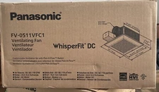 PANASONIC - WhisperFit DC Condensation Sensor Ceiling Exhaust Fan Fv-0511VFC1
