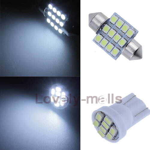 10x Super White 6K Car Interior LED Light Kit Package for 2015-2017 Kia Soul EV - Picture 4 of 12