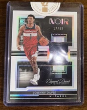 Johnny Davis 2022-23 Panini Noir 17/99  Elegant Decor Jersey Patch RC #EDR-JDV
