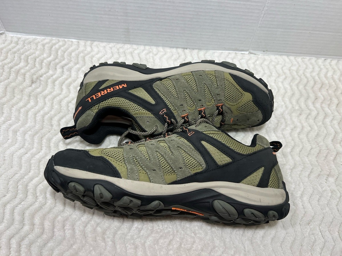 Merrell Accentor 3 Men\'s Size 11 Green Black Suede Mesh Hiking Shoes J500411 Amazon.com | Merrell Mens Accentor 3 Rock 7 Wide | Hiking Boots main image 4