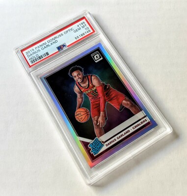 2019-20 Donruss Optic Rated Rookies DARIUS GARLAND SILVER HOLO RC #195 PSA 10