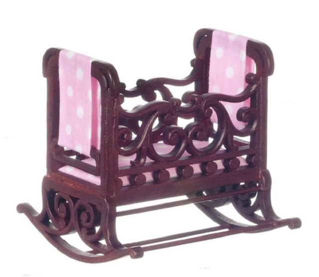 mahogany crib