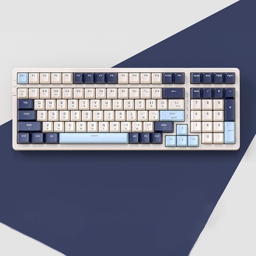 Clavier mécanique sans fil K8 trois modes clavier échangeable à chaud pour PC gamer - Photo 5/18