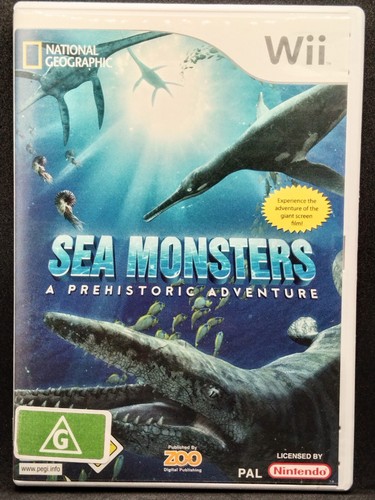 Sea Monsters: A Prehistoric Journey (Nintendo Wii PAL, 2007) - Includes Manual - 第 1/3 張圖片