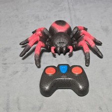 Terra by Battat RC Spider Tarantula Red Infrared Remote Control Spider w/ Remote