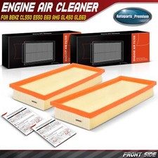 2x Engine Air Filter for Mercedes-Benz CL550 CL63 AMG E550 E63 AMG GL450 GLE63