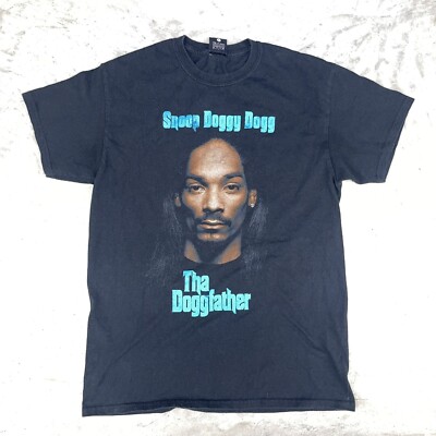 Snoop Doggy Dogg Shirt Tha Doggfather Small Daydreamer Day Tops Rap Tee 90s Y2K