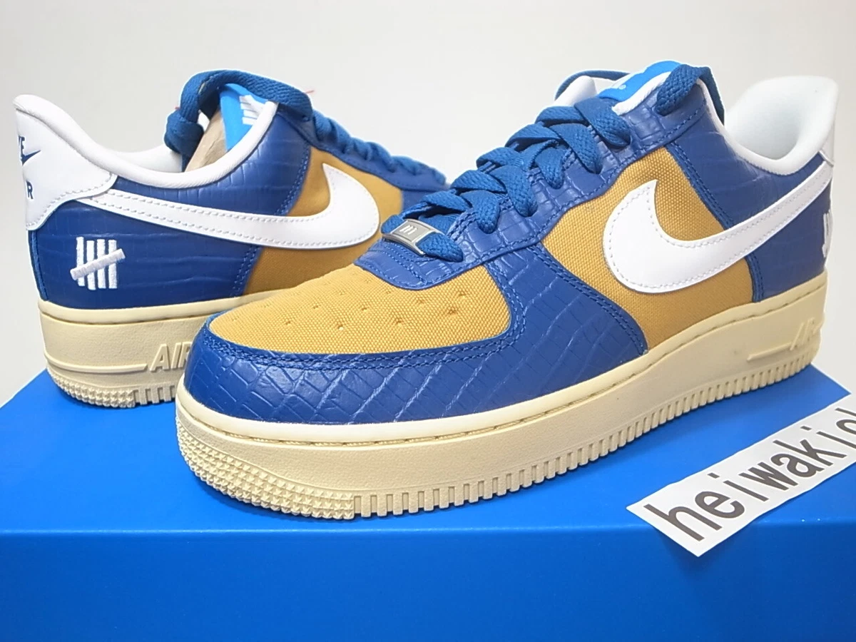 UNDEFEATED x NIKE AIR FORCE 1 LOW SP 5 ON IT CROC DM8462-400 US6.5