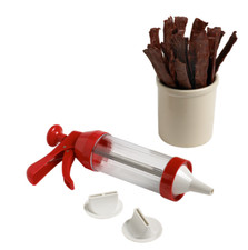 Jumbo Jerky Works Kit - Large Jerky Gun & 5 Spices by Nesco