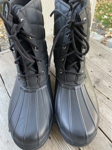 sperry duck boots size 10