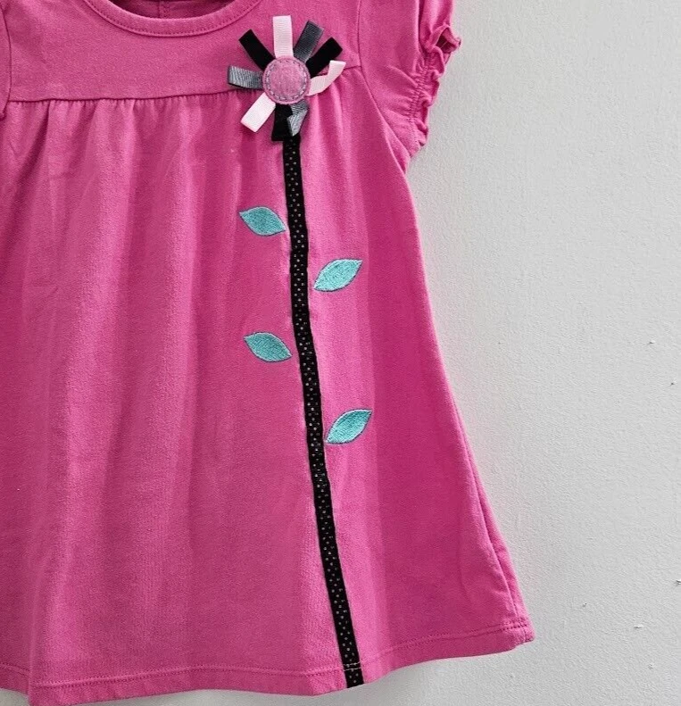 Pantalones Cortos Túnica Rosa Manga Corta 2 Piezas Cuartel General Niños Niñas Futcia Talla 6X Foto 4 de 4