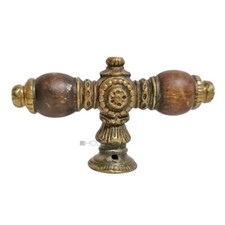 Oliva Finestra Antico Splendida Gründerzeit Maniglia Finestra Vecchio 107mm