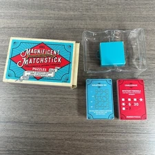 Professor Puzzle Magnificent Matchstick Puzzles UNUSED Open Box Brain Teaser