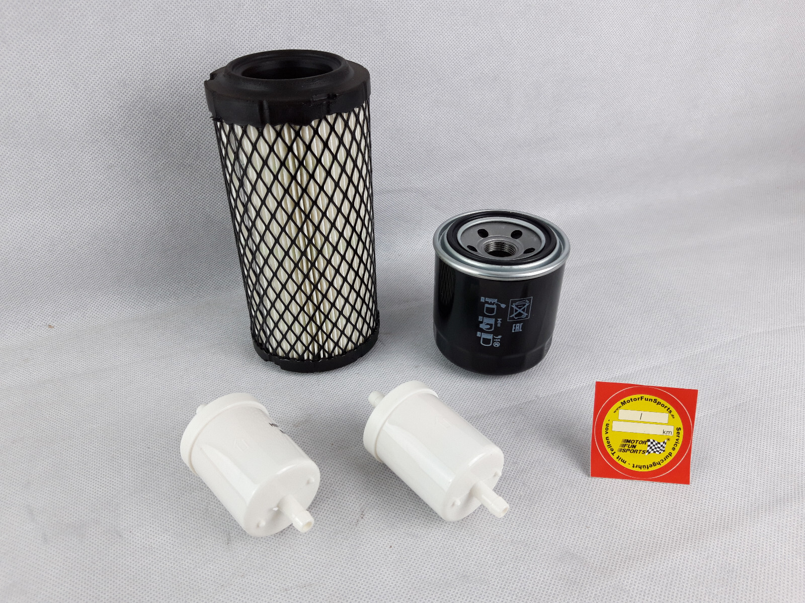 Filter Set (Small) Suitable for Kubota BX 22 Oil Air Fuel
