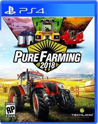 PURE FARMING 2018 PS4 NEW! GROW CROPS, WORLD FIELD COUNTRY, TRACTOR, SIMULATOR