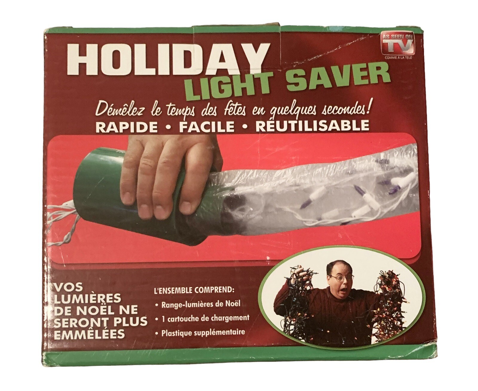 Holiday Light Saver As Seen On TV New In Box No More Tangled Holiday