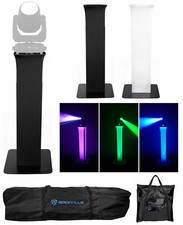  1 Totem Light Stand Black White Scrims For Chauvet Intimidator Beam 355 IRC