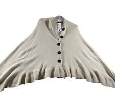 Capelli New York 3-1 Wrap Tan button up One Size NEW