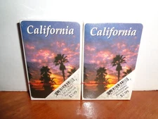 2 New Complete Decks of Playing Cards California Sealed Free Shipping
