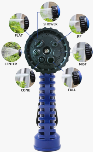 Erweiterbarer erweiterbarer flexibler Gartenwasserschlauch mit Sprühdüse - 25, 50, 75, 100 Fuß - Bild 14 von 20