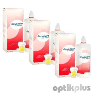 Acuacare one step-T, 3x360ml Peroxidlösung + 108 Tabl. [1596] - Bild 1 von 2