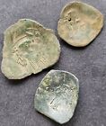 Byzantine bronze coins. Latin Empire