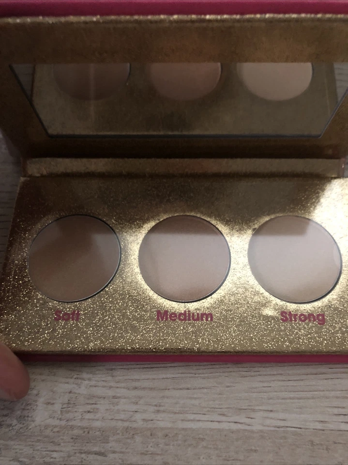 Mally Mallywood Wazza Wassup! Ombre Highlighting Trio .16 OZ NUEVO SELLADO PRECIO DE VENTA SUGERIDO POR EL FABRICANTE $32 Foto 4 de 4