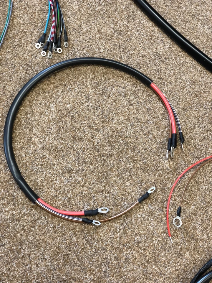 Juego arnés cableado + línea freno mercedes 190 sl w121, nuevo y completo Foto 4 de 4