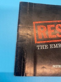 Rescue The Embassy Mission Nintendo NES Manual Only Instruction Booklet
