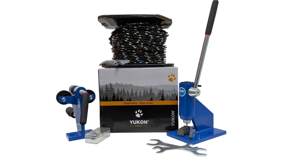 Sägeketten Rolle 3/8P 1,1 1640 TG +Entnietgerät + Vernietgerät + Nieten + Umverp - Bild 3 von 4