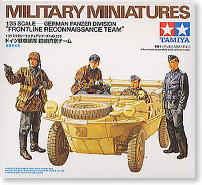 Tamiya 1/35 Deutsche Panzerdivision Frontline Aufklärungsteam 35253