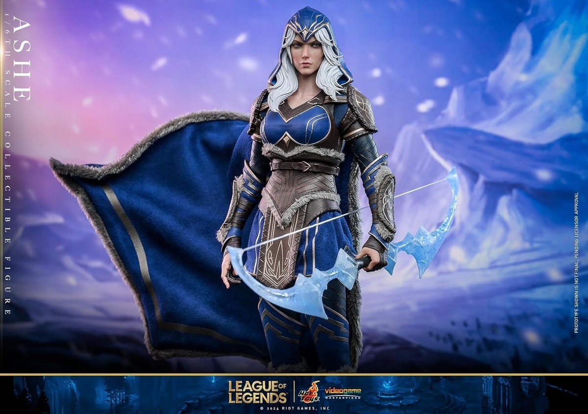 ホットトイズ 1/6 リーグ・オブ・レジェンド アッシュ 未開封新品 VGM60 Hot Toys League of Legends VGM60 Ashe 1/6th Scale