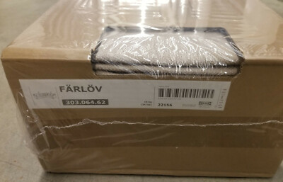 IKEA Farlov Seat Sofa Left Sectional SLIPCOVER Flodafors Beige