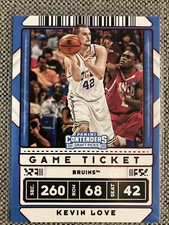 2019/20 Panini Contenders Draft Picks - Kevin Love - Game Ticket Red Parallel 