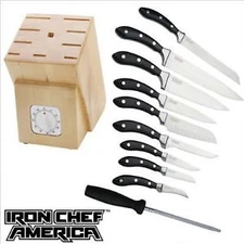 Iron Chef America 11 Piece Cutlery Knife Set Brand New - MSRP $229.00!