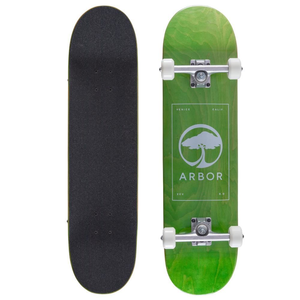 Arbor Street Complete Street Logo Complete Skateboard - 8.0""