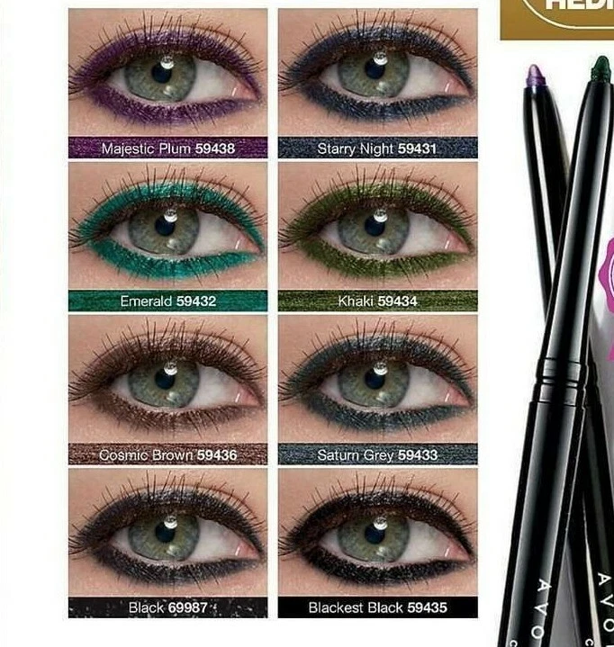 Avon True Color Glimmersticks Eyeliner - Set of 3 / Various Colors to CHOOSE - Image 3 of 4