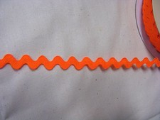 Ric Rac - Fluro Orange 6mm 20 meters