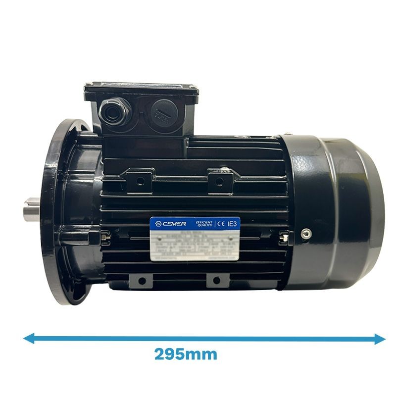 Moteur triphasé 0.18kW résistant aux vibrations pour couple stable - 4