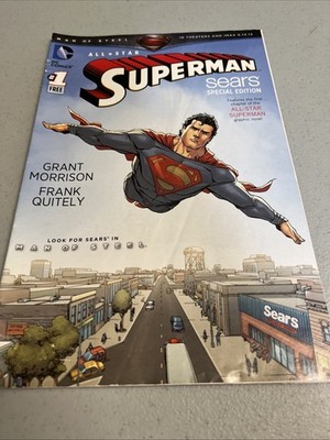 Dc Comics All-Star Superman Series Edition Rare 2013 Number One Special Edition