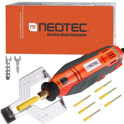 NEOTEC Electric Chainsaw Sharpener Kit 130W Power Blade Sharpener Tool US