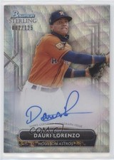 2022 Bowman Sterling Prospect Wave Refractor /125 Dauri Lorenzo #PA-DL Auto tj1