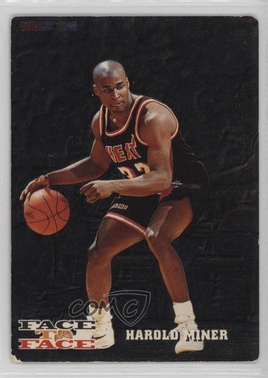 1993-94 NBA Hoops Face to Face Michael Jordan Harold Miner #FTF10 HOF 0y9m