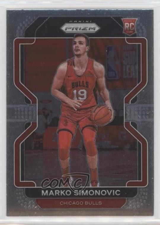 2021-22 Panini Prizm Marko Simonovic #166 Rookie RC