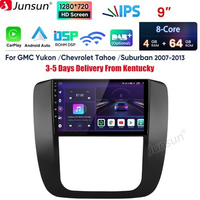 For GMC Yukon/Chevrolet Tahoe/Suburban Android15 64GB Carplay Car Radio GPS Navi